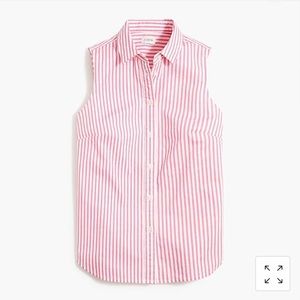 NWT JCREW Striped Sleeveless Tank